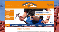 Desktop Screenshot of leichtfried.co.at